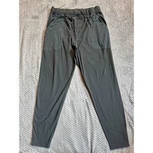 Lululemon Mens Joggers Gray Drawstring Athleisure Gym Lightweight Size Large